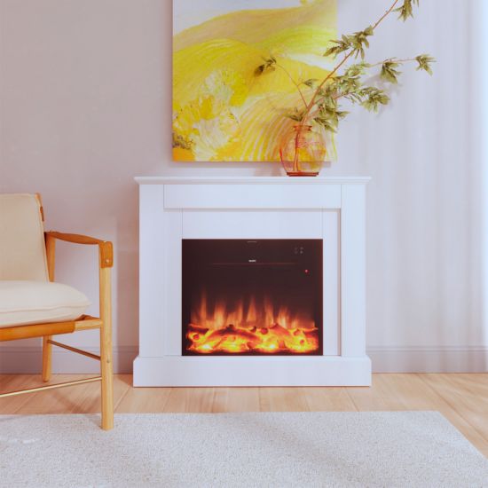 MPC  MPC CAMILLO-WHITE Electric Fireplace is a product on offer at the best price