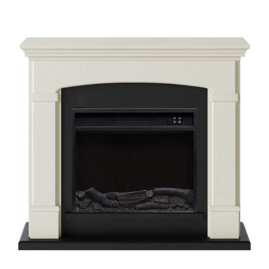 FUEGO  Cream White Electric Fireplace is a product on offer at the best price